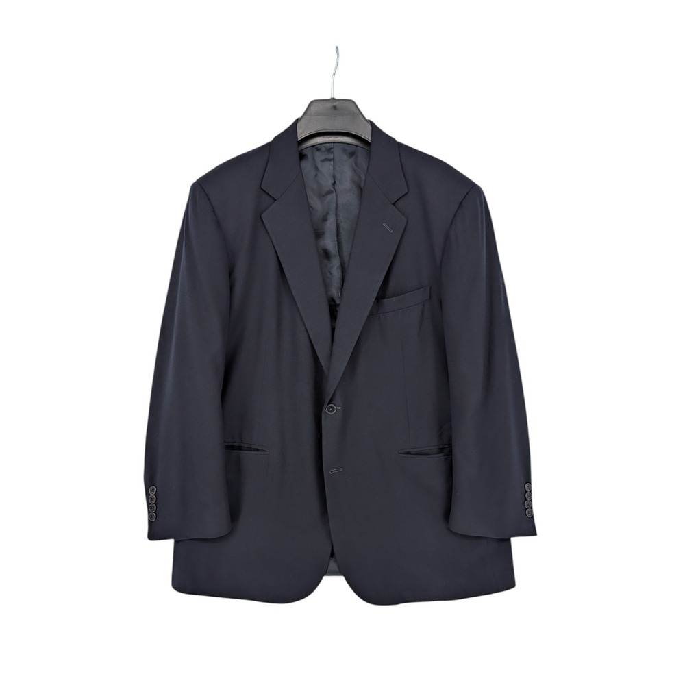 Brooks Brothers 100% Wool Blazer Mens 42R Navy Single Breasted Hand Tailored USA